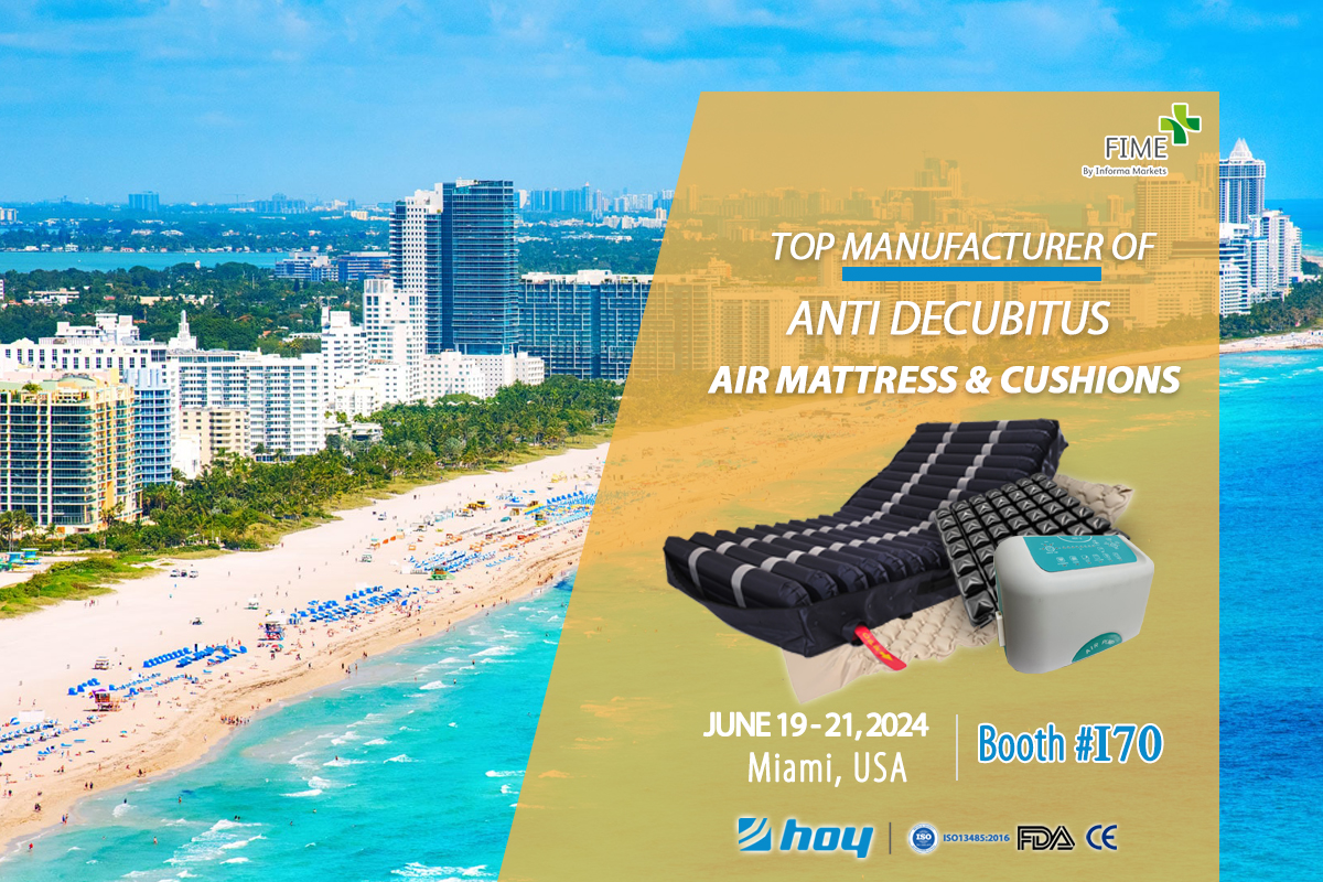 HOY MEDICAL ALTERNATING AIR MATTRESS FIME 2024 MIAMI USA