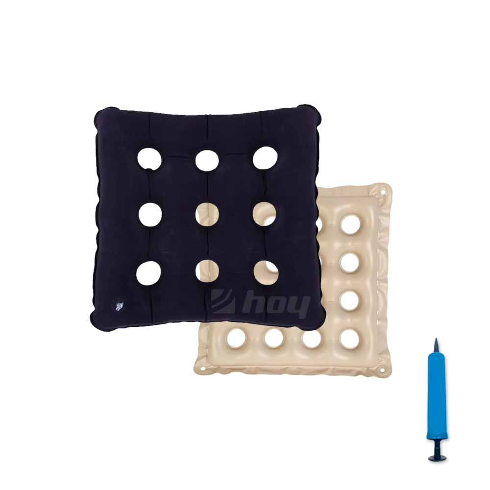 Inflatable Seat Cushions for Pressure Relief Wheelchair Air Cushion for Bed Sore Comfortable Waffle Pads