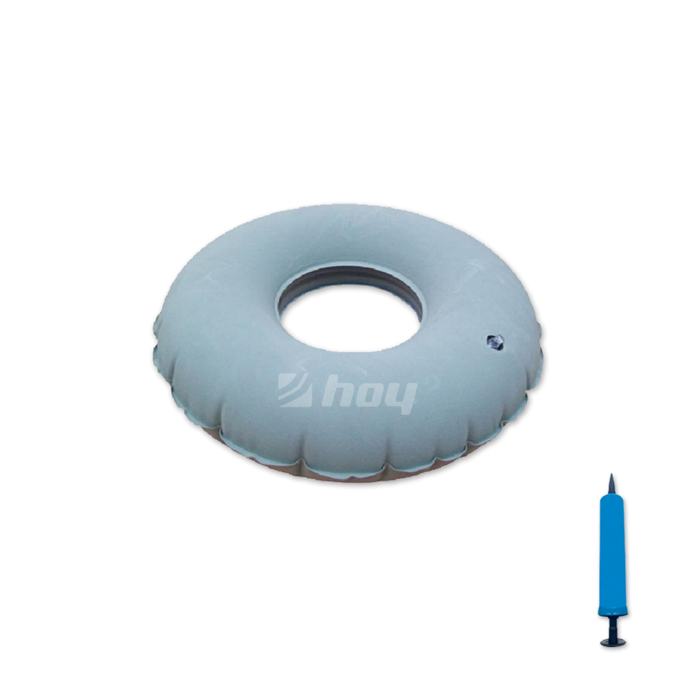 Rehabilitation Foldable Waffle Pads Pressure Relief Anti-Bedsore Inflatable PVC Air Ring Wheelchair Cushion